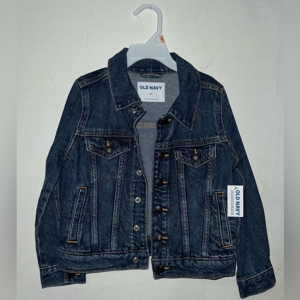 Old Navy Kids Dark Denim Jacket